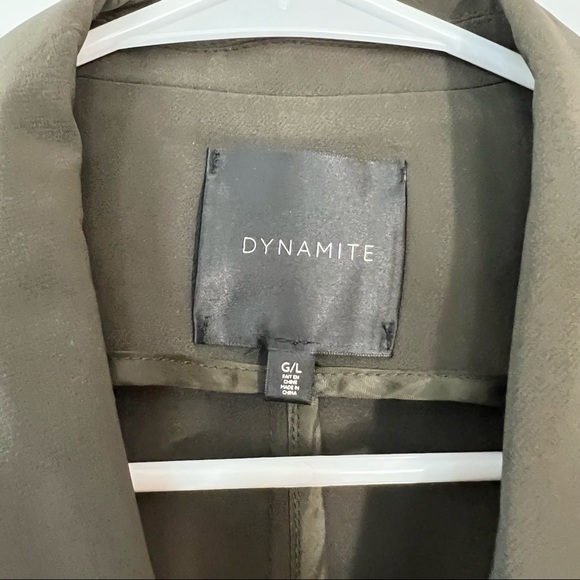 COPY - MOVING SALE! Dynamite vest duster army green - Picture 7 of 7